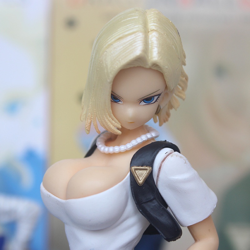 Mô Hình Rô Bốt Handmade No 18 Trong Phim Dragon Ball Chất Lượng Cao