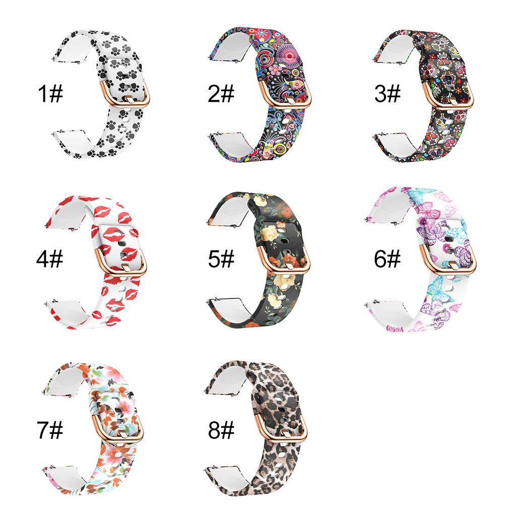 20mm silicone strap for Samsung Galaxy Watch Active smart watch