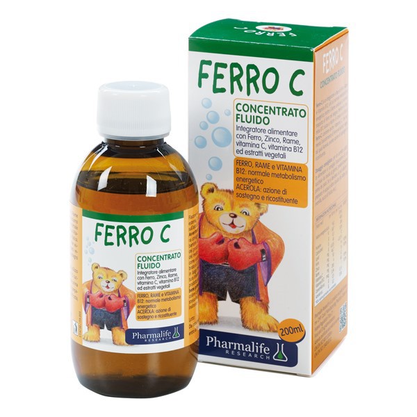 Bổ sung sắt, Vitamin C, kẽm cho bé - Siro Ferro C Bimbi của Fitobimbi, nhập khẩu từ Ý