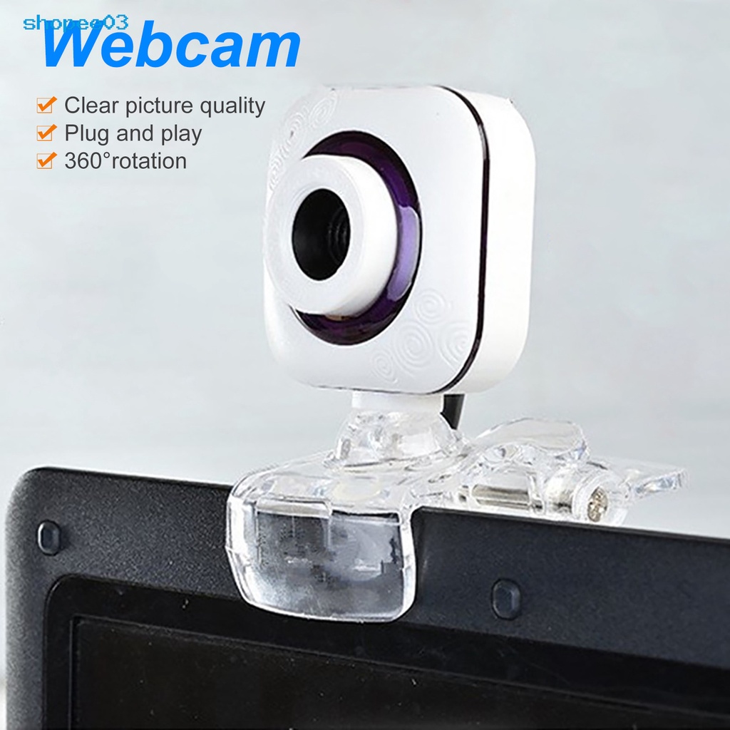 Webcam kỹ thuật số không ổ đĩa ABS 480P cho máy tính để phát sóng trực tiếp | BigBuy360 - bigbuy360.vn