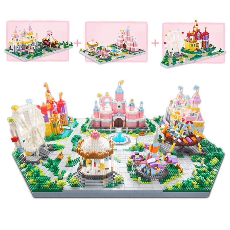 Đồ Chơi Xếp Hình Công Viên Giải Trí 7416 Cho Bé