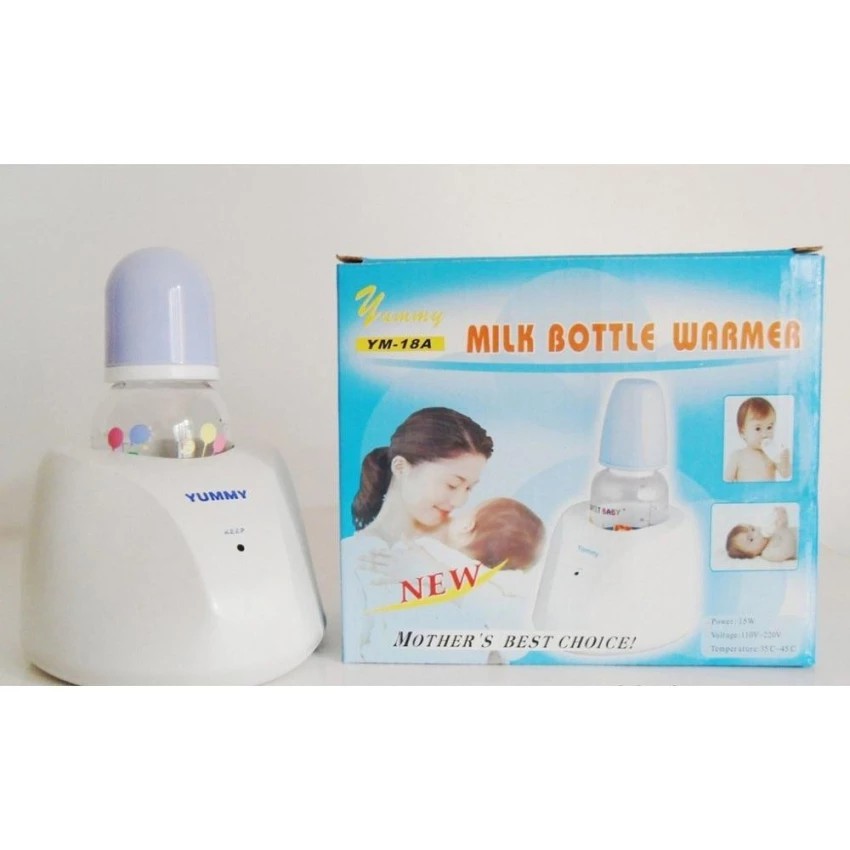 Bình ủ hâm nóng sữa - Yummy Milk Bottle Warmer cho bé yêu YM-18A (Có tặng kèm bình đựng sữa)_SmartBuy