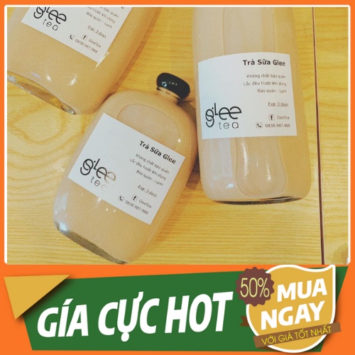 ❣️[XÃ KHO] ❣️ Chai thủy tinh dẹp 350ml nắp nhựa đen- đựng cafe, nước ép....