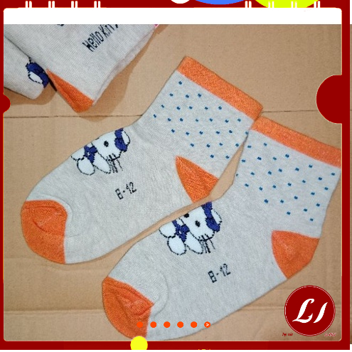 TẤT CAO CỔ MÈO KITTY dày dặn, giữ ấm chân cho bé gái 5-8 tuổi