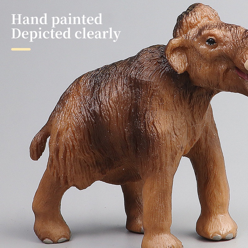 Mô hình voi hoang dã đồ chơi cho bé mới