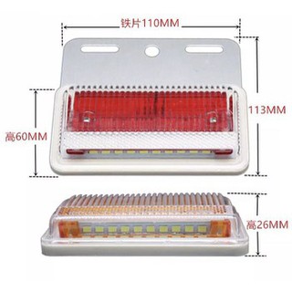 đèn sườn dùng cho các loại xe tải và container 12-24v