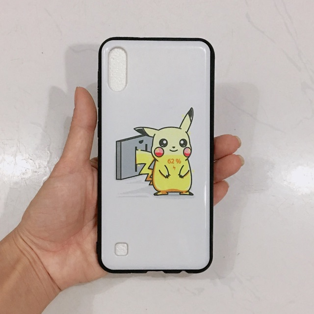 Ốp lưng picachu nền trắng sam sung A10,M10
