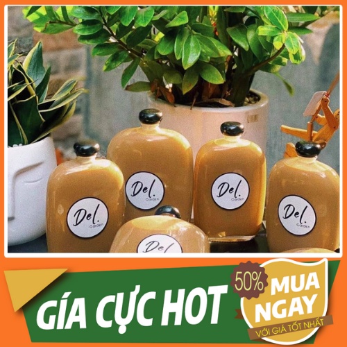 ❣️[XÃ KHO] ❣️ Chai thủy tinh dẹp 350ml nắp nhựa đen- đựng cafe, nước ép....