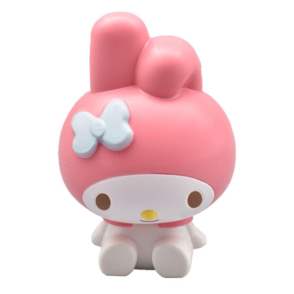 Mô Hình Nhân Vật Mèo Kitty Bằng PVC Trang Trí Bánh Kem