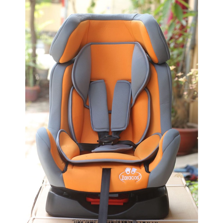 Ghế ngồi ô tô cho bé 0 - 6 tuổi, 0 - 25kg - zaracos aroma 7196 màu xám