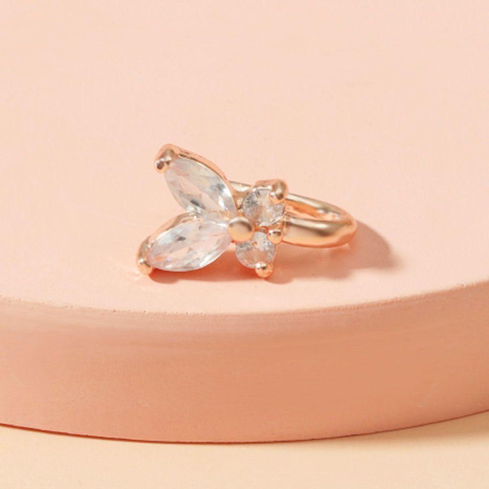 Nhẫn Mũi Giả Cho Nam Nữ|Khuyên Xỏ Cơ Thể Hình Bướm