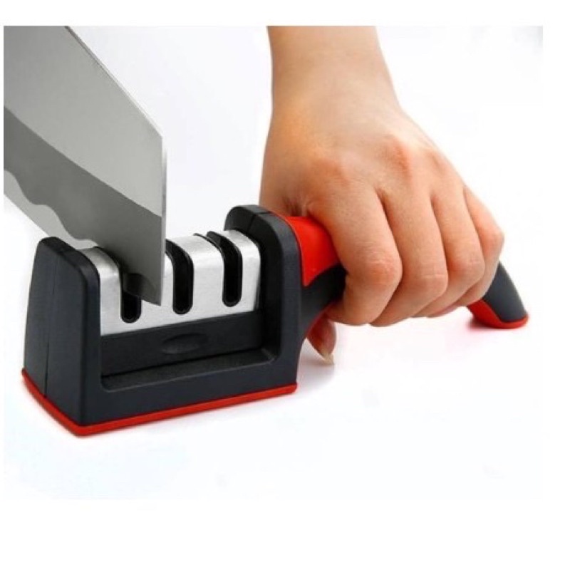 Dụng Cụ Mài Dao 3 Rãnh Sắc Bén, Máy Mài Dao Bằng Tay Tiện Lợi