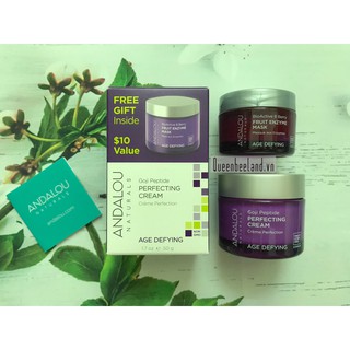 [TẶNG KÈM MASK] KEM DƯỠNG DA CHỐNG LÃO HÓA ANDALOU GOJI PEPTIDE PERFECTING CREAM