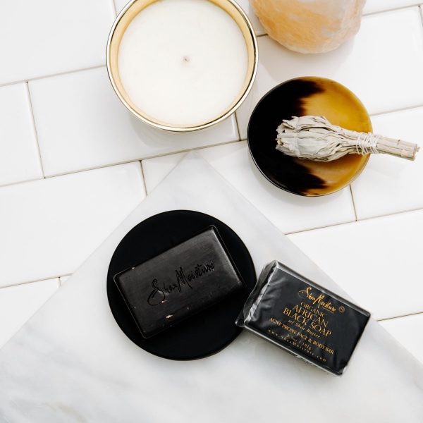 Bill US - Xà phòng đen giảm mụn Shea Moisture SheaMoisture Face and Body Bar African Black Soap 99g