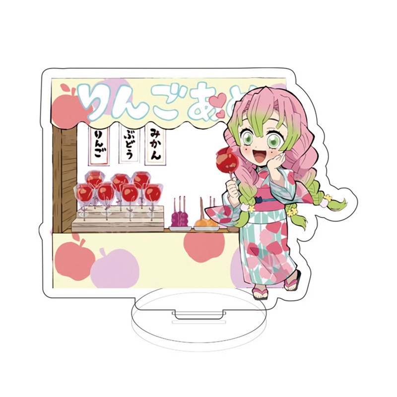 Mô Hình Nhân Vật Demon Slayer No Yaiba Bằng Acrylic Đứng Được Trang Trí Bàn Làm Việc