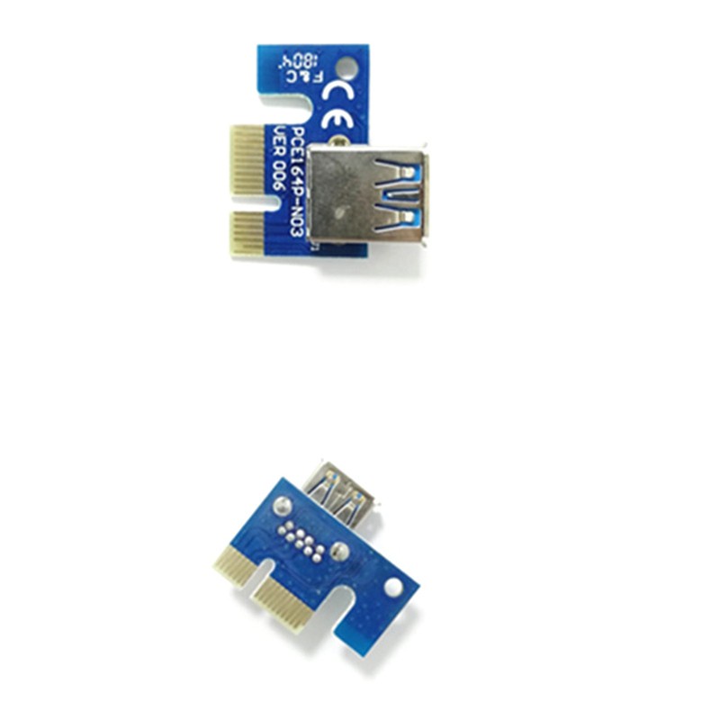 Set 10 Card Chuyển Đổi Pci 1x Pci-E X1 180 Độ Sang Usb | BigBuy360 - bigbuy360.vn