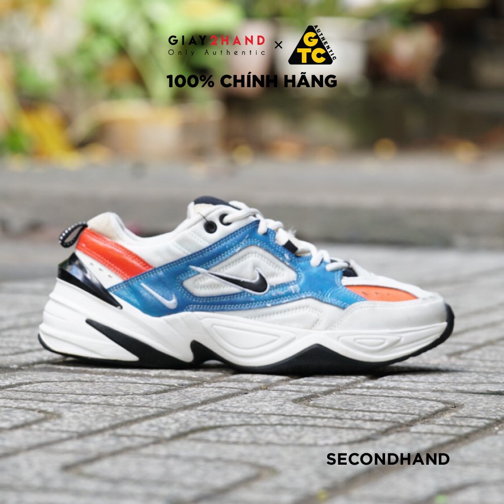 Giày Thể Thao M2K TEKNO SUMMIT WHITE / MOUNTAIN BLUE CI5752-147 GIÀY CŨ CHÍNH HÃNG