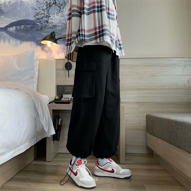 Korean Fashion Multi-Pocket Long Pants 2021 For Men | BigBuy360 - bigbuy360.vn