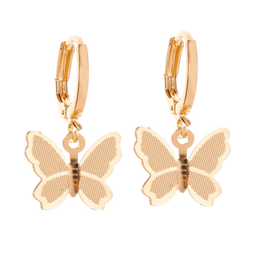 BUTTERFLY Khuyên Tai Nữ Hình Bướm Thời Trang