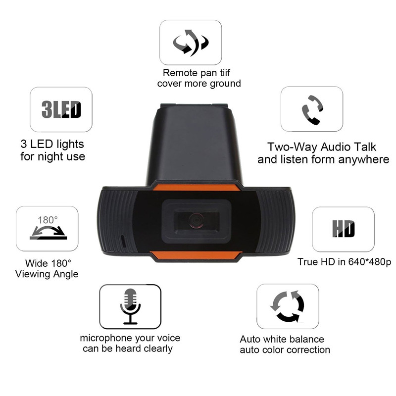 Webcam Hd Dành Cho Máy Tính Laptop | BigBuy360 - bigbuy360.vn