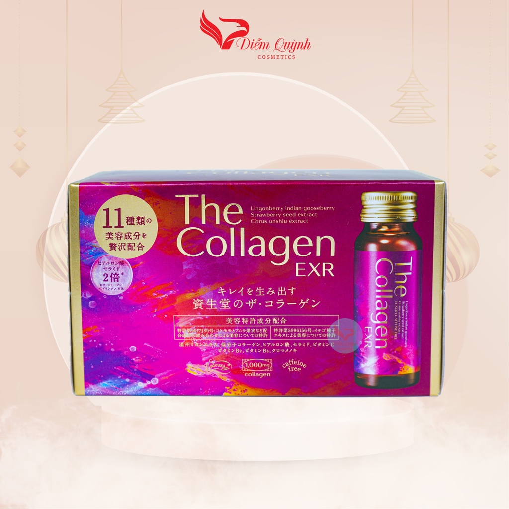 Shiseido The Collagen EXR hộp 10 chai x 50ml Nhật Bản