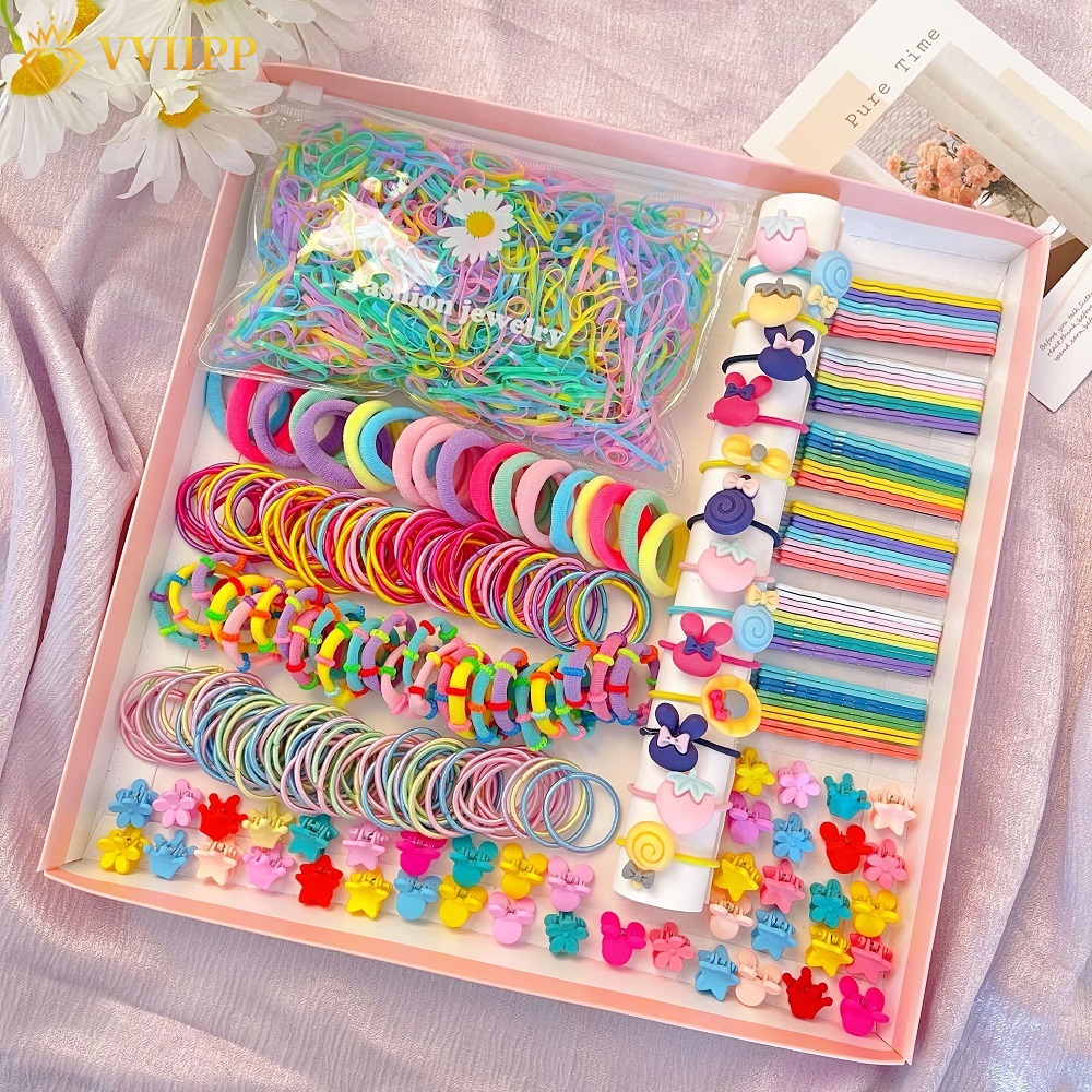 Set 1221 Kẹp Tóc Xinh Xắn Cho Bé Gái