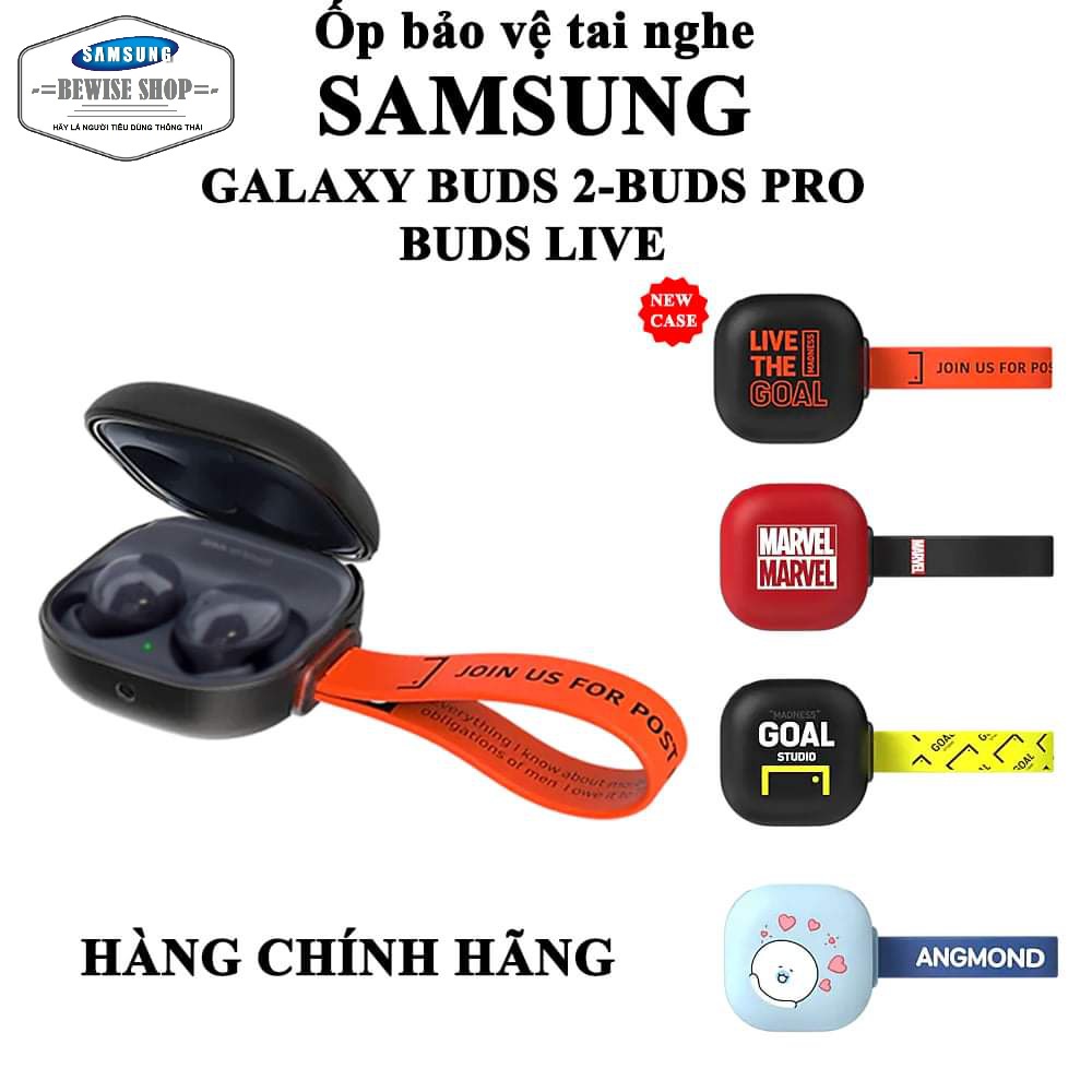 Ốp Bảo Vệ Tai Nghe Samsung Galaxy Buds 2 Pro / Buds Pro / Buds 2 / Buds Live - Hàng Chính Hãng