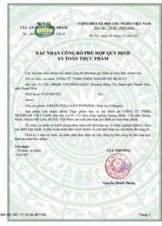 DIỆP LỤC COLLAGEN ( Hàng chính hãng Cty )