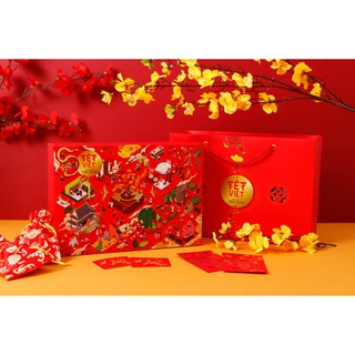 [Freeship] Combo 10 bộ hộp bánh kẹo Tết - TẾT VIỆT
