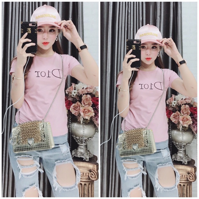 Áo thun thái thêu đẹp xuất sắc chụp thật lẻ = sỉ | BigBuy360 - bigbuy360.vn