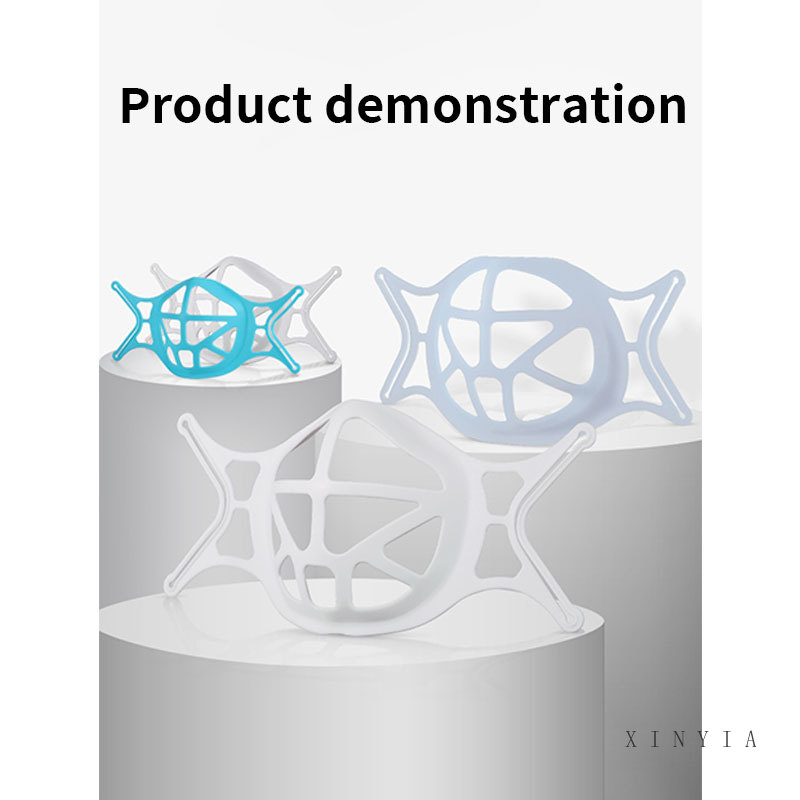 (Hàng Mới Về) Giá Đỡ Silicon Hỗ Trợ Đắp Mặt Nạ 3d Tiện Dụng