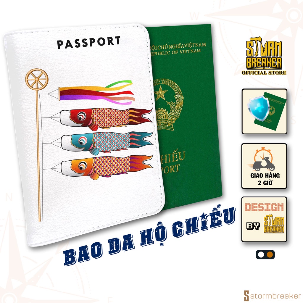 Bao Da Hộ Chiếu / Passport Du Lịch Nam - Nữ ( in theo yêu cầu ) STORMBREAKER