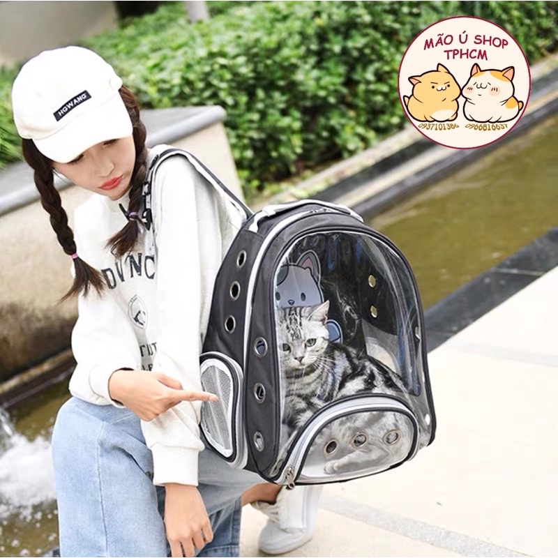 BALO MÈO-TÚI VẬN CHUYỂN THÚ CƯNG TRONG SUỐT-TÚI ĐỰNG THÚ CƯNG