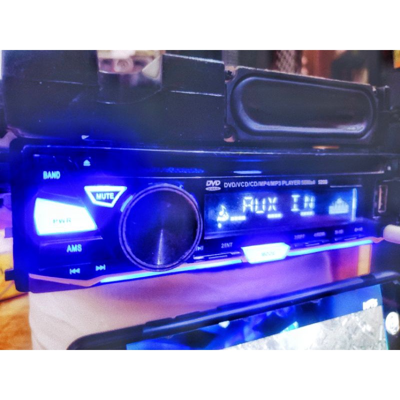 Đầu dvd/vcd/cd/mp4/mp3 USB AUX CAD SD. loại 1 Din giành cho ô tô.