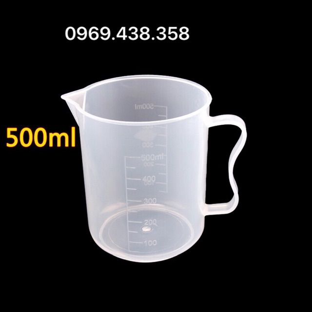 Ca đong nhựa 500ml