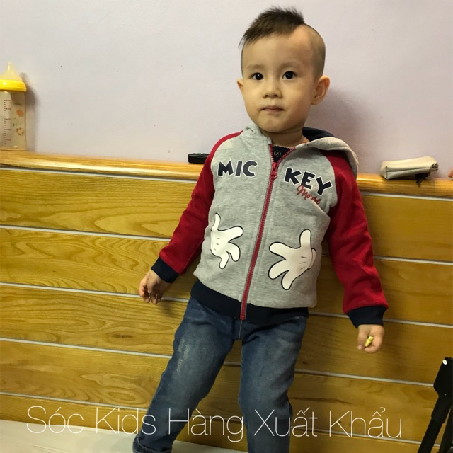 Áo Khoác Nỉ Mickey