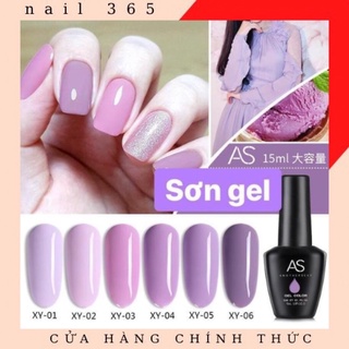 Sơn gel as tone tím - xy