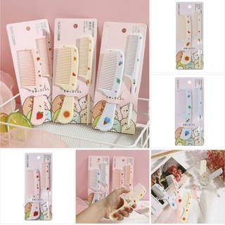 Set 2 lược chải tóc cute
