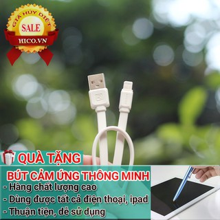 💝 cáp sạc iphone remax rc-008i - sạc pin nhanh chóng - kết nối dữ liệu dễ dàng - km bút cảm ứng