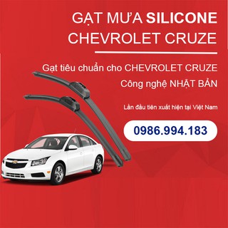 Bộ 02 cần gạt mưa ô tô chính hãng cho xe CHEVROLET CRUZE