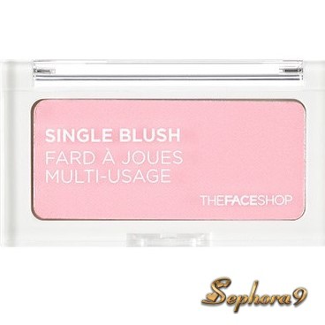 Phấn má hồng trang điểm cực xinh dạng kem TFS Single Blush The Face Shop