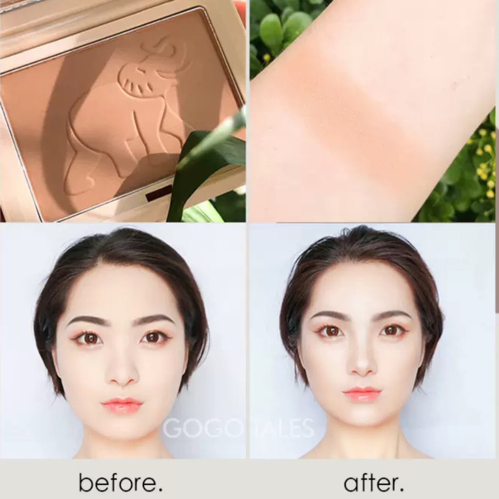 Phấn tạo khối bắt sáng GOGO TALES Light And Shadow Decoration Contouring Palette Stereo Makeup GT520 GOGO161