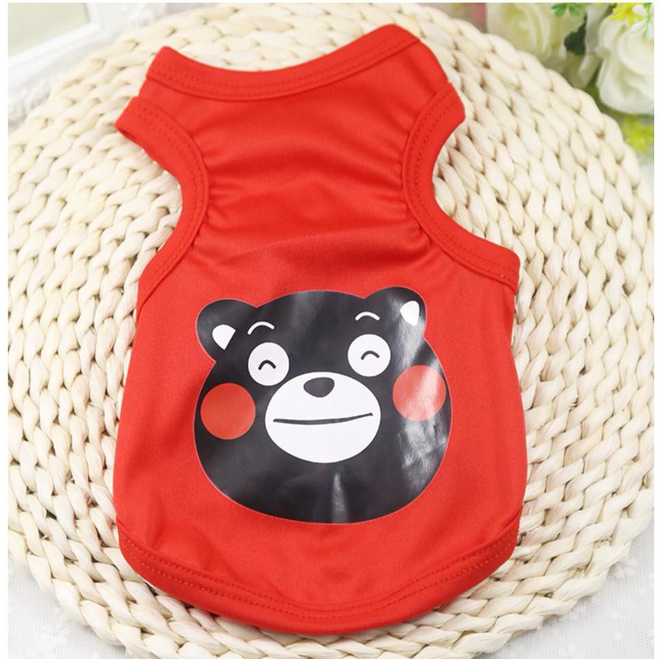 Áo Cho Chó Mèo Thú Cưng Mùa Hè 3 Lỗ Thoáng Mát - LUPETVN