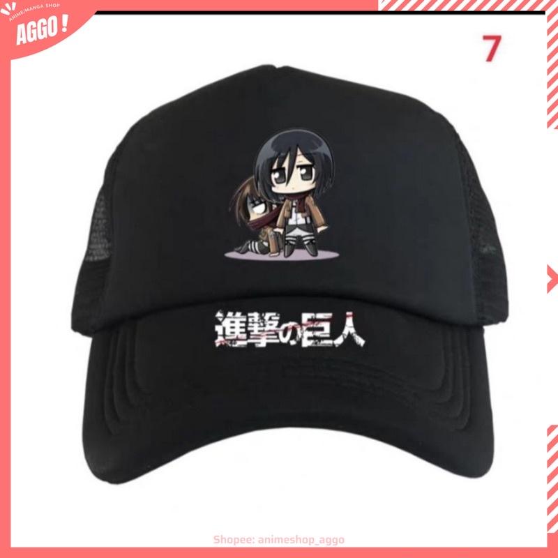 Nón Lưỡi Trai Anime Attack on Titan Cực HOT!!!