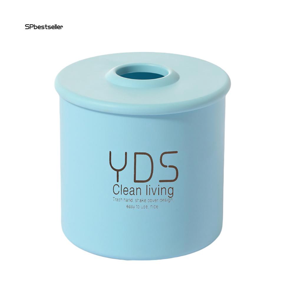 Hộp khăn giấy hình trụ làm bằng nhựa