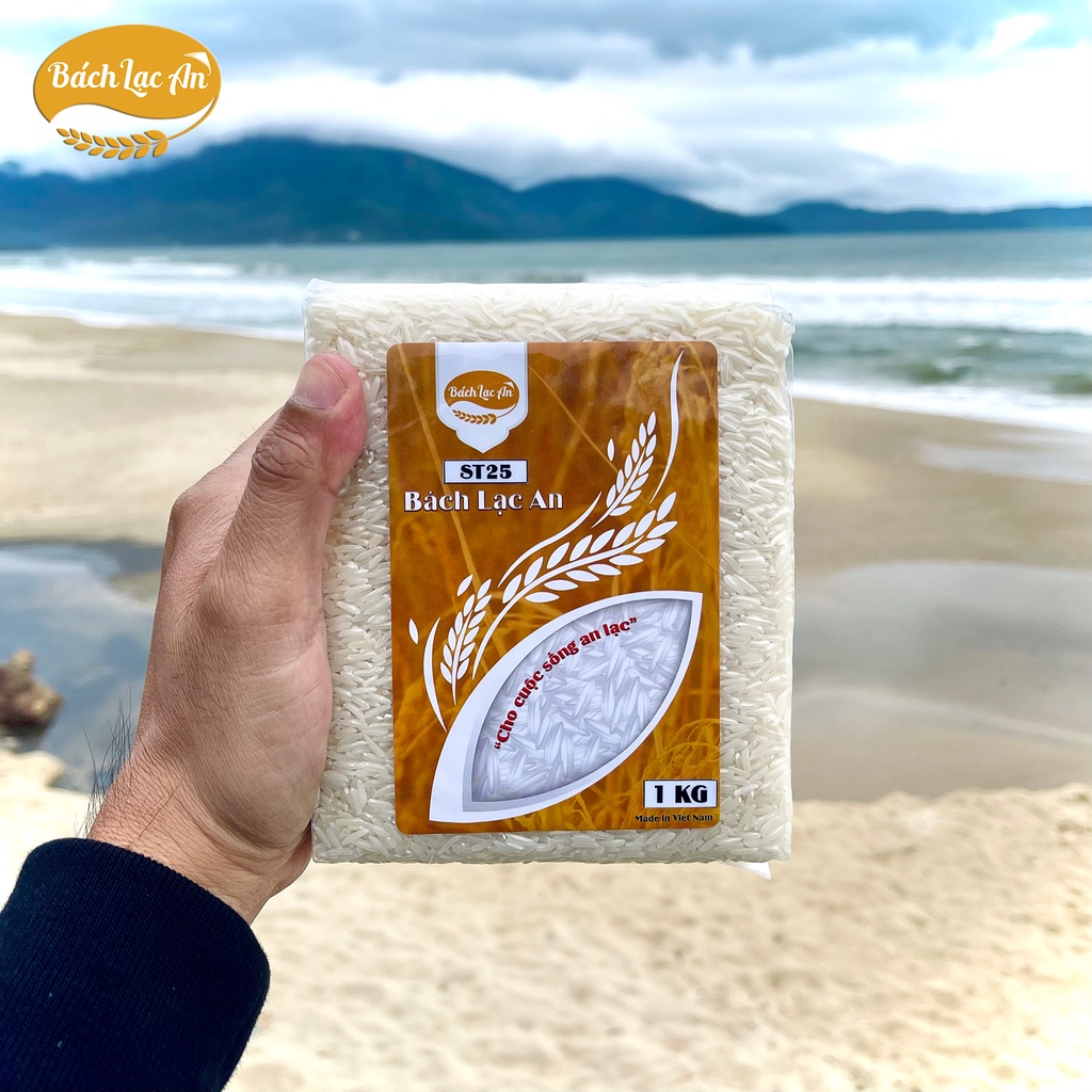 Gạo ST25 Dẻo thơm - Ép chân không 2Kg