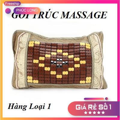 Hàng Loại 1 - Gối Trúc Điều Hòa Massage Thư Giãn Ngủ Ngon