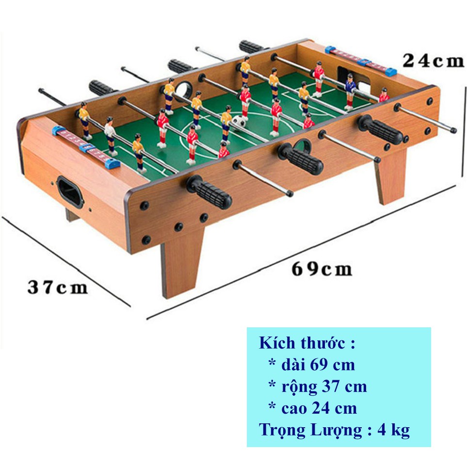 🍀🍀🍀[ MUA 1 TẶNG 1 ] Bàn Bi Lắc Trẻ Em, Rèn Luyện Phản Xạ, Tư Duy Cho Bé - 6 Tay Cầm Bằng Gỗ - Mua Bàn Bóng Tặng Đèn LED