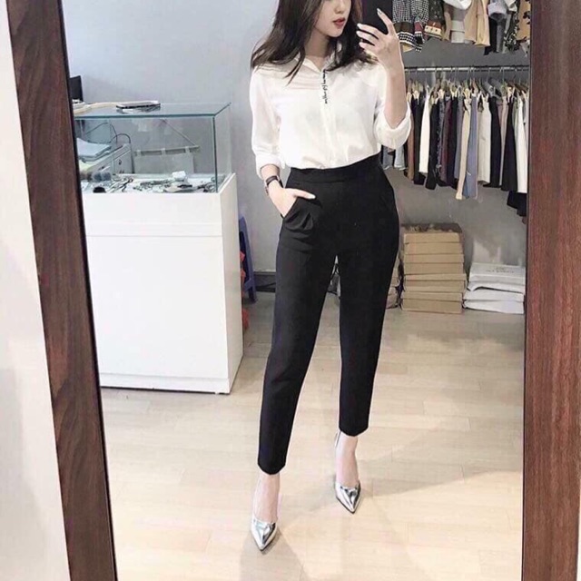 Quần baggy cạp chun sau