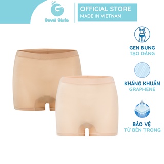 Quần lót nữ gen bụng mặc váy giấu bụng lụa thun lạnh kháng khuẩn Good Girls giúp định hình eo sau sinh Nala